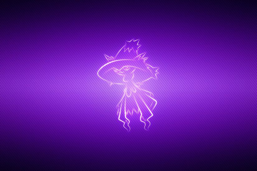 Preview wallpaper pokemon, lilac, mismagius 2048x1152