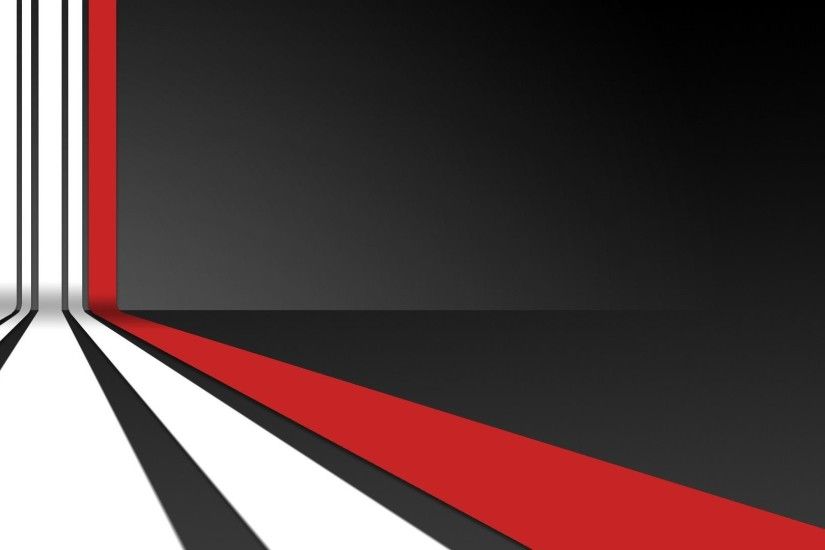 White Striped and Red Stripe HD Wallpaper