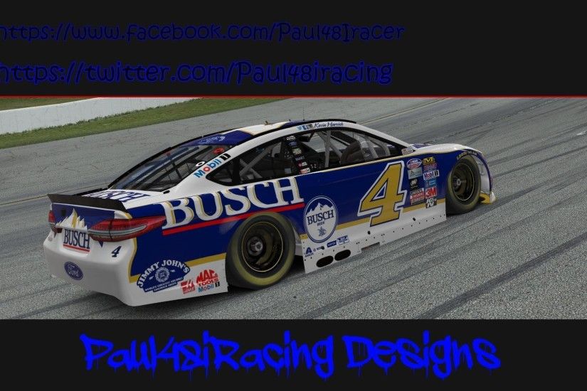2017 Kevin Harvick Busch Throwback Ford Fictional by Thomas S ..