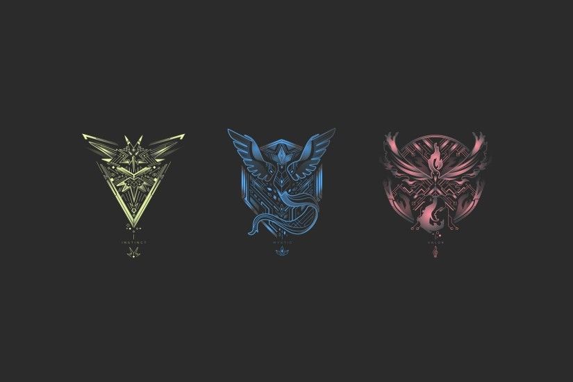 PokÃ©mon, Pokemon Go, Team Mystic, Team Valor, Team Instinct Wallpapers HD /  Desktop and Mobile Backgrounds