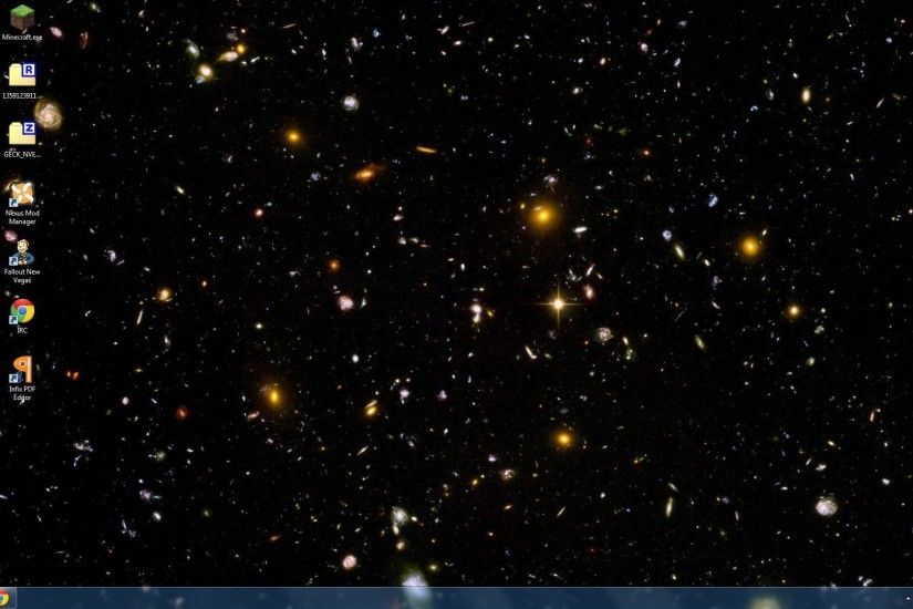 Hubble Ultra Deep Field High Resolution Print Pics About Space .