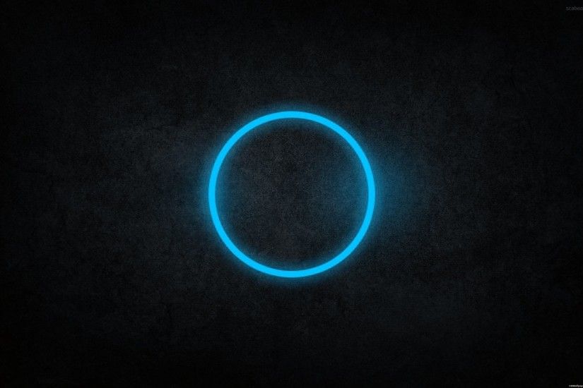 Abstract Background Black Circle Blues Phone