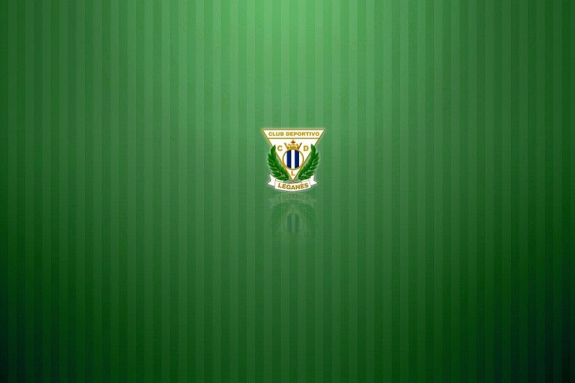 CD LeganÃ©s green wallpaper with logo, logotipo-background 1920x1200