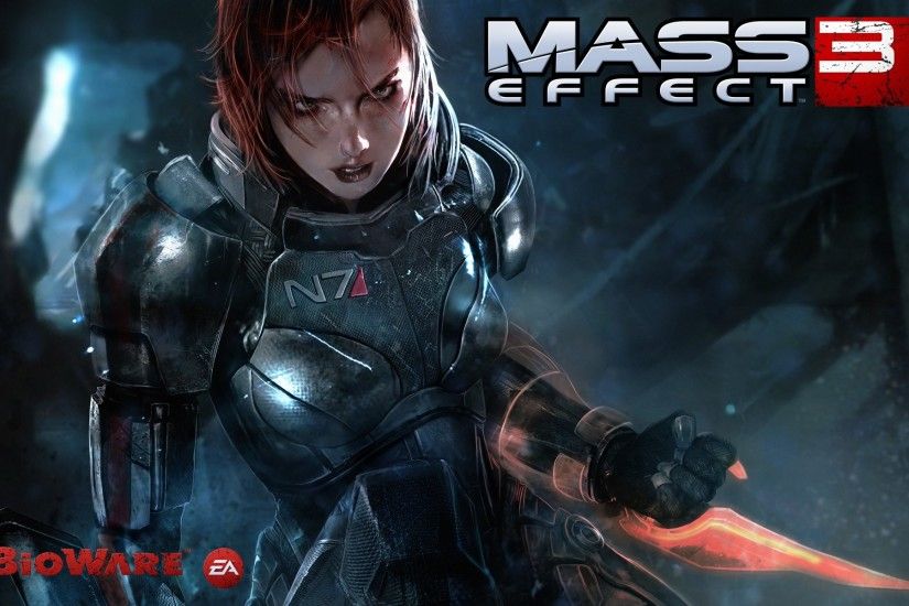 Armored Suit BioWare Commander Shepard Electronic Arts FemShep Games Mass  Effect 3 N7 Redheads Women ...
