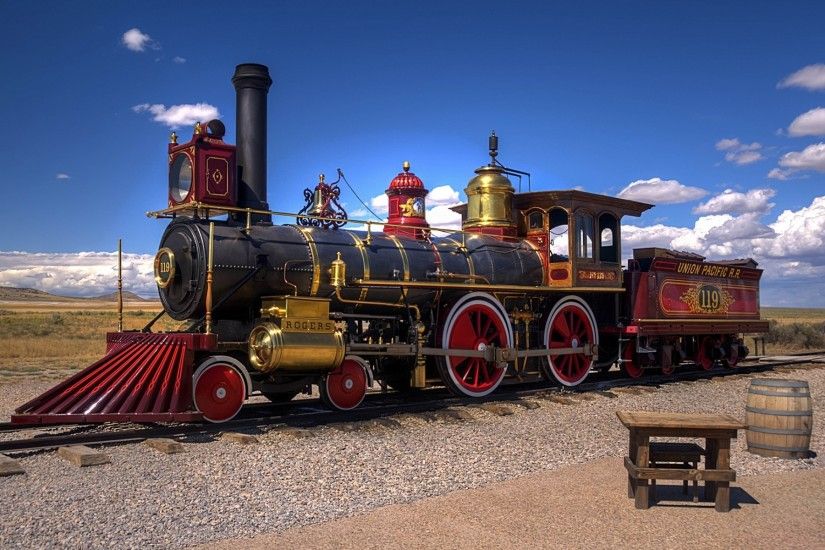 steam Locomotive, Vintage, Train Wallpapers HD / Desktop and Mobile  Backgrounds