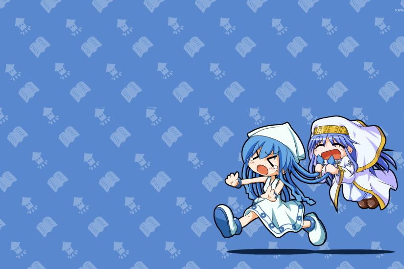 Squid Girl and Index wallpaper