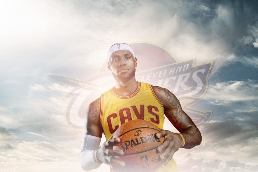 King James 2015 Cleveland Cavaliers Wallpaper.