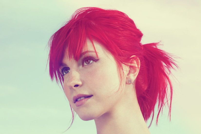 Hayley Williams of Paramore, Hayley Williams, redhead, women, face HD  wallpaper