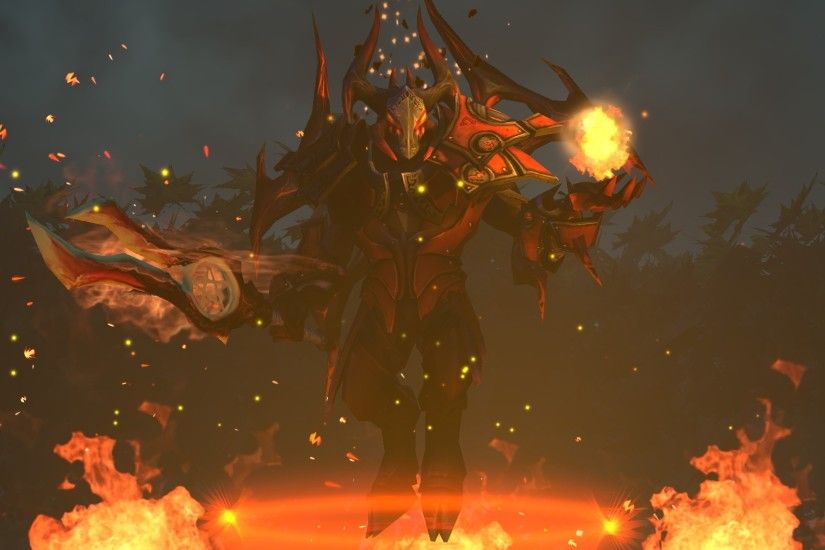 doom lucifer dota 2 set game hd wallpaper