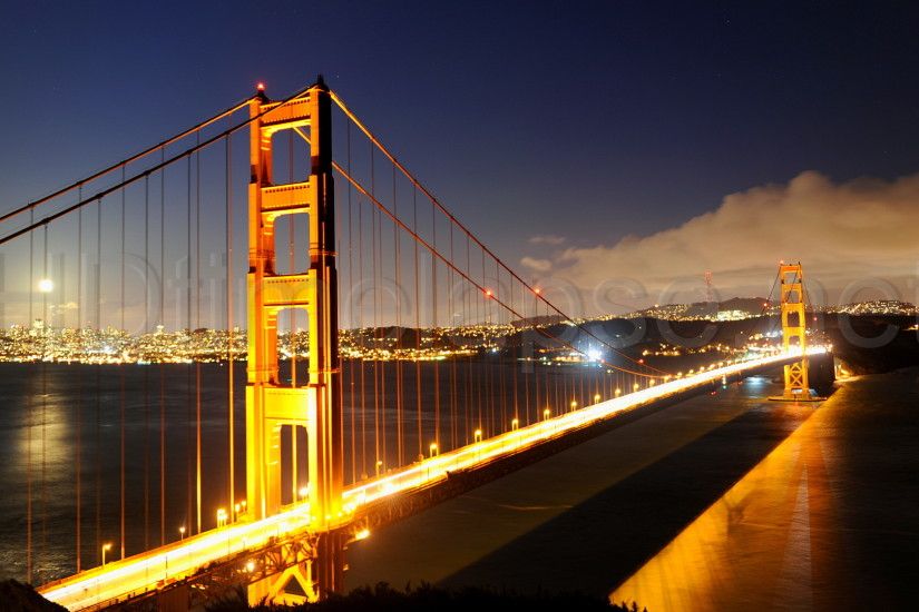 Golden Gate Bridge Night Wallpapers Full Hd