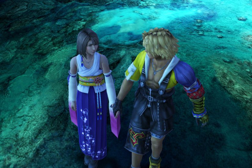 Image - Yuna and Tidus after their romance scene.jpg | Final Fantasy Wiki |  FANDOM powered by Wikia