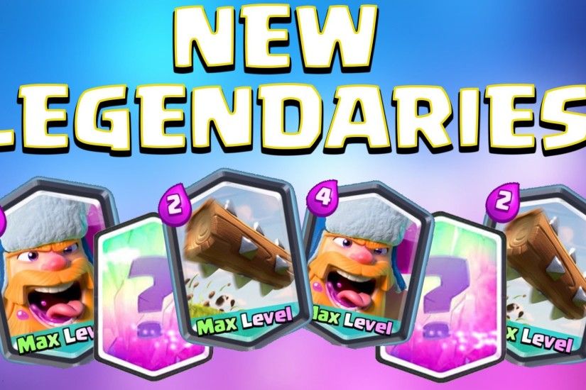 THE NEW LEGENDARIES ( Lumberjack & The Log ) | Clash Royale | CRAZY NEW  STRONG CARDS! - YouTube