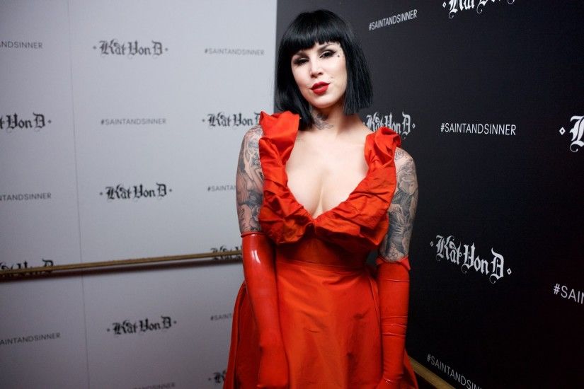 Share This Link Copy. Even without makeup on, Kat Von D ...