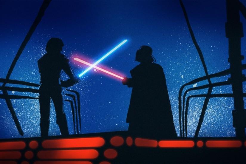 Star Wars Luke Skywalker Darth Vader Anakin Wallpaper