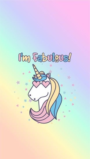 I'm Fabulous. Iphone Wallpapers GirlyWallpaper BackgroundsUnicorn ...