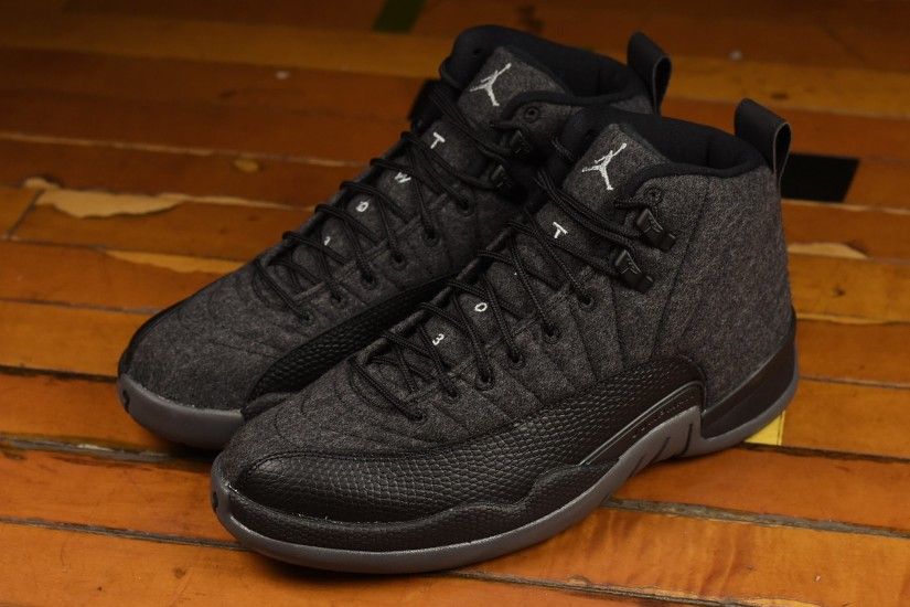 With Fall officially here, this new and upcoming Air Jordan 12 Wool is a  perfect option to target the cold season ahead.