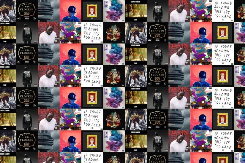 Download this free wallpaper with images of Lil Uzi Vert – , Drake – If  Youre Reading This, Migos – Culture, PlayBoi Carti – , Kodak Black – ,  Drake – Views ...