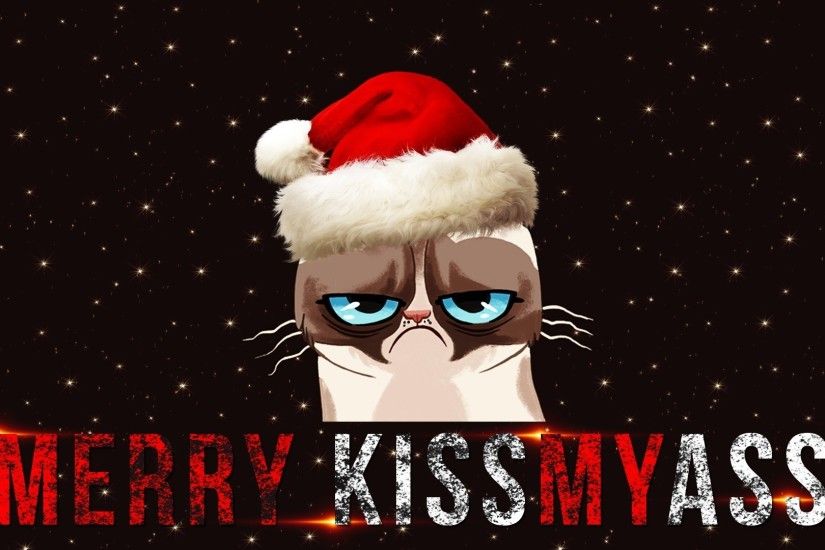 grumpy cat christmas | Grumpy Christmas wallpaper 1920x1080