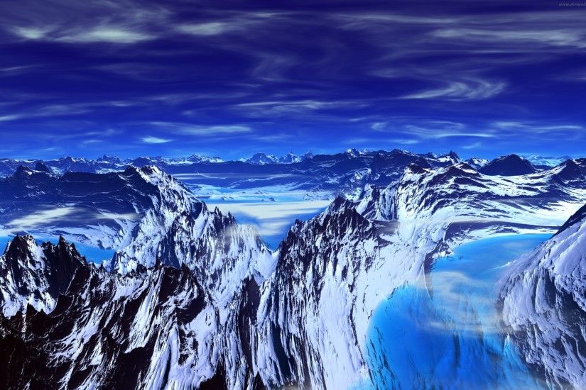 ... Blue Mountain Desktop Wallpaper - WallpaperSafari ...