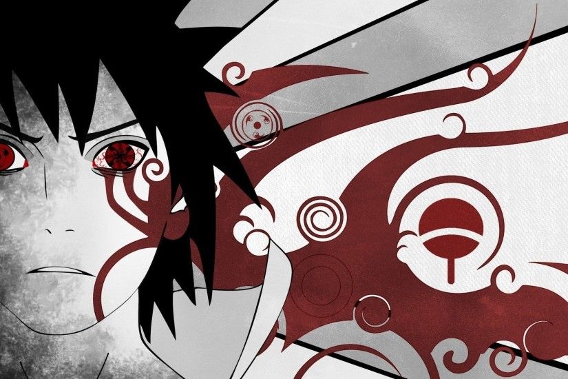 ... sasuke eternal mangekyou sharingan vs Naruto's Nine Tails Chakra .