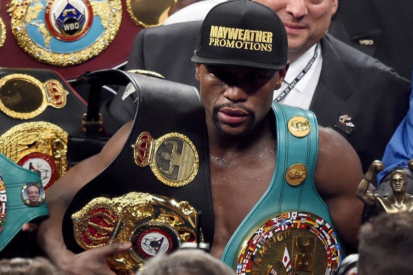 Floyd Mayweather to vacate all five world titles ahead of final fight in  September after beating Manny Pacquiao | The Independent