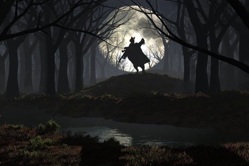 Rider In The Dark Forest