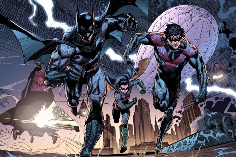 Comics - Batman Nightwing Robin (Batman) Wallpaper