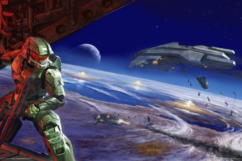 Halo, Master Chief, Halo 2, Bungie, Video Games, Artwork, Halo 3 Wallpapers  HD / Desktop and Mobile Backgrounds