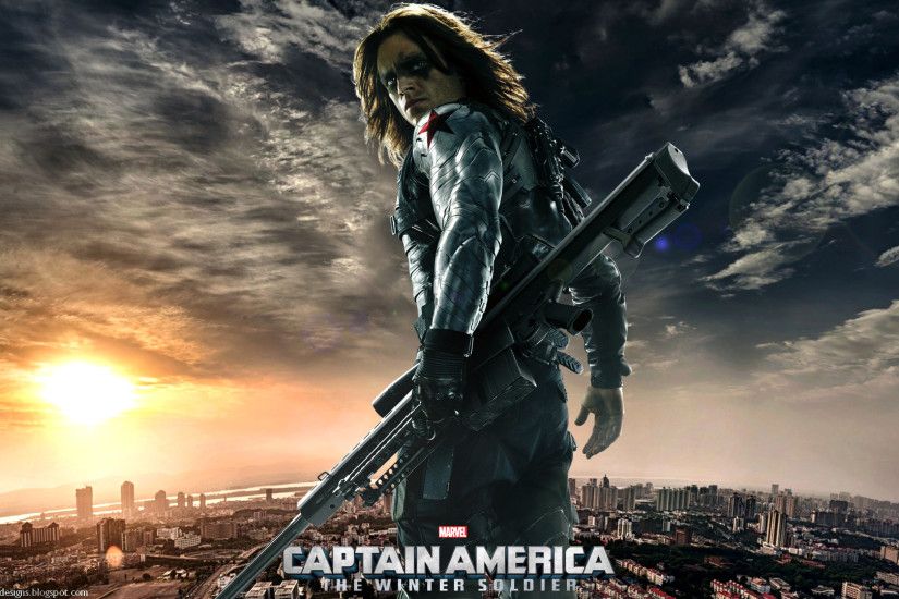 Movie - Captain America: The Winter Soldier Sebastian Stan Fan Art Marvel  Comics Winter Soldier