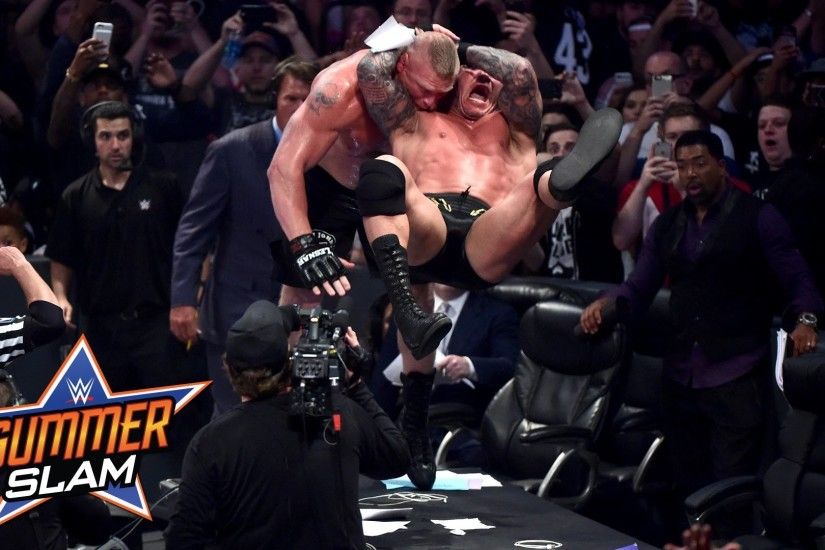 1920x1080 Randy Orton vs. Brock Lesnar: SummerSlam 2016, only on WWE  Network -