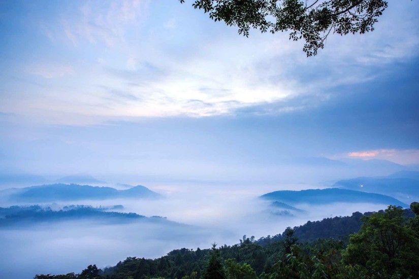 Sky Landscape Fog Morning Nature Mist HD 3D Wallpapers 1080p Widescreen