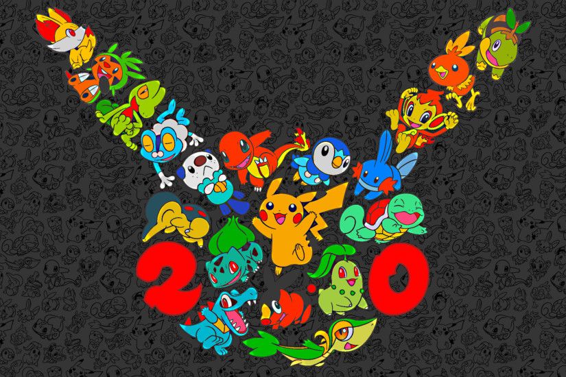 Pokemon 20th Anniversary Wallpapers