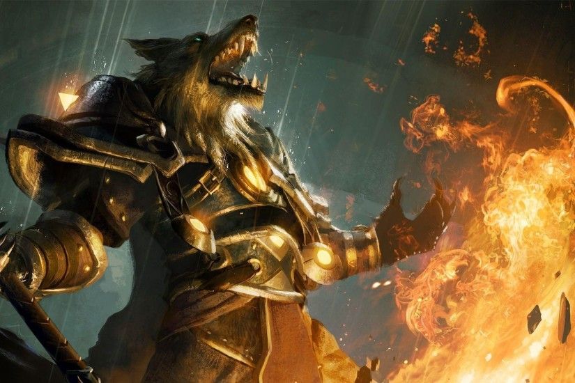 World of Warcraft: Cataclysm - Worgen desktop wallpaper