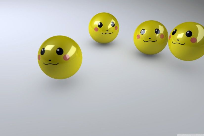 Smiley Faces 3D HD Wide Wallpaper for Widescreen