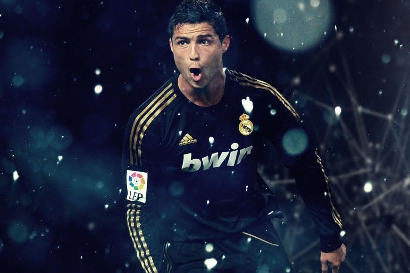 Cristiano Ronaldo Real Madrid screaming wallpaper