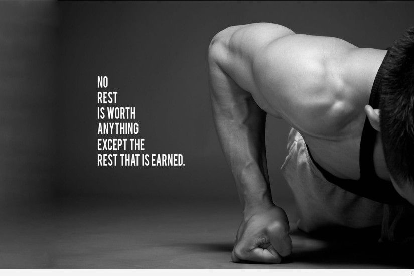 ... Bodybuilding quote HD Wallpaper ...