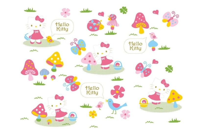 Spring Hello Kitty Wallpapers
