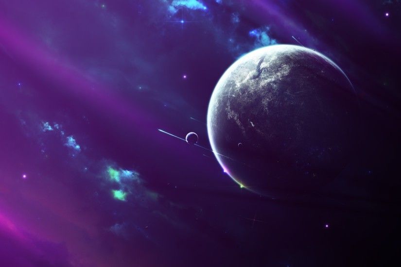 planet, Space, Fantasy art Wallpapers HD / Desktop and Mobile Backgrounds