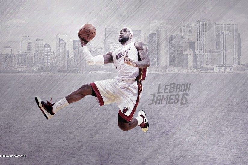 LeBron James Miami Heat Wallpaper 2014 by