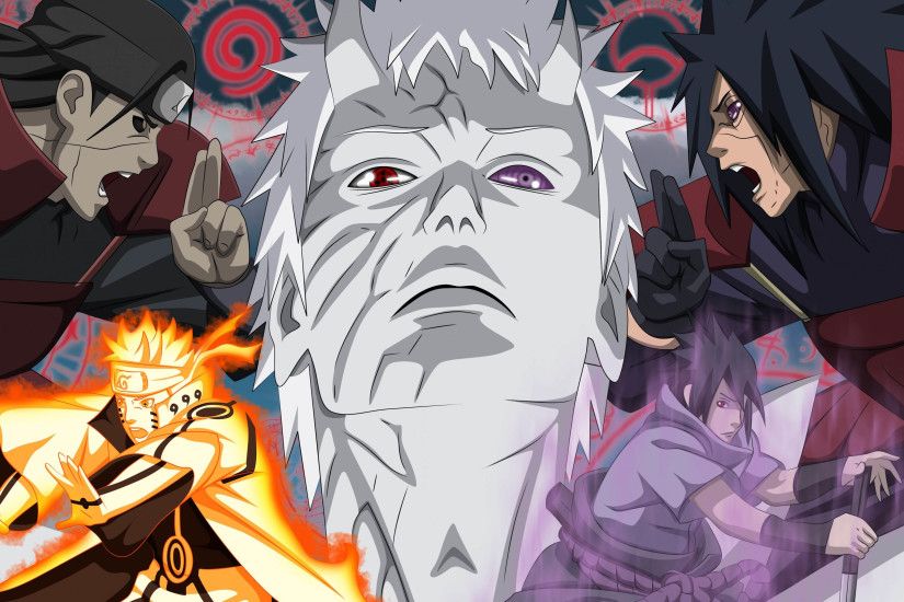 Naruto VS Madara Uchiha 3840x2160 wallpaper