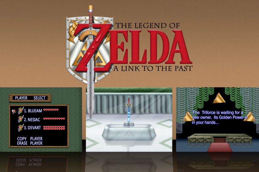Link to the Past Scrolling Wallpaper by likelikes
