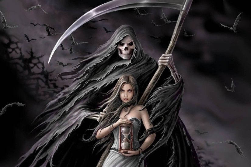 Dark - Grim Reaper Wallpaper