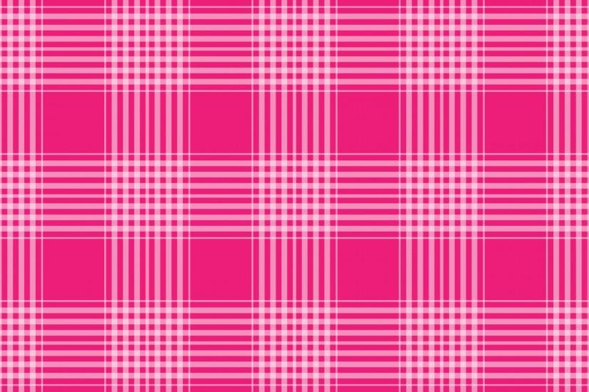 Plaid Checks Background Pink ...