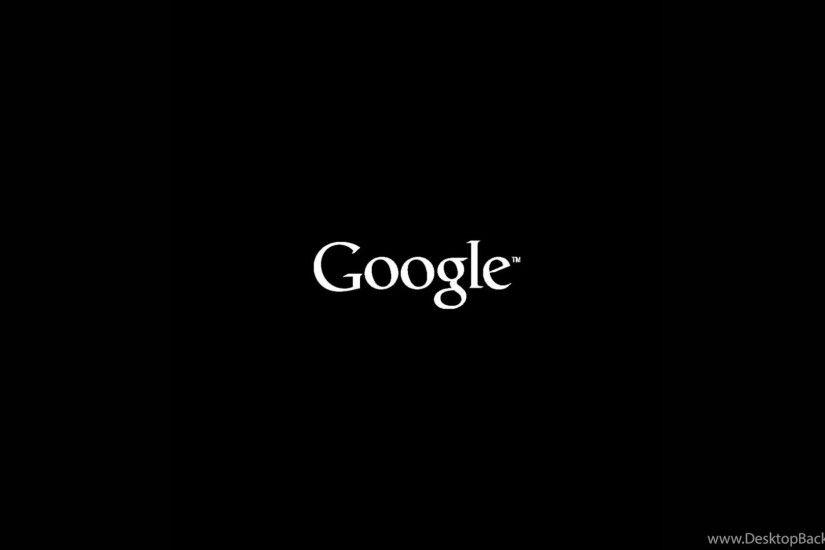 Black Google Logo Wallpapers For Desktop 1920x1080 Full HD