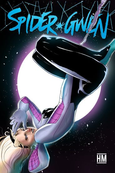 ... Spider Gwen Cover pin up by HassielMA