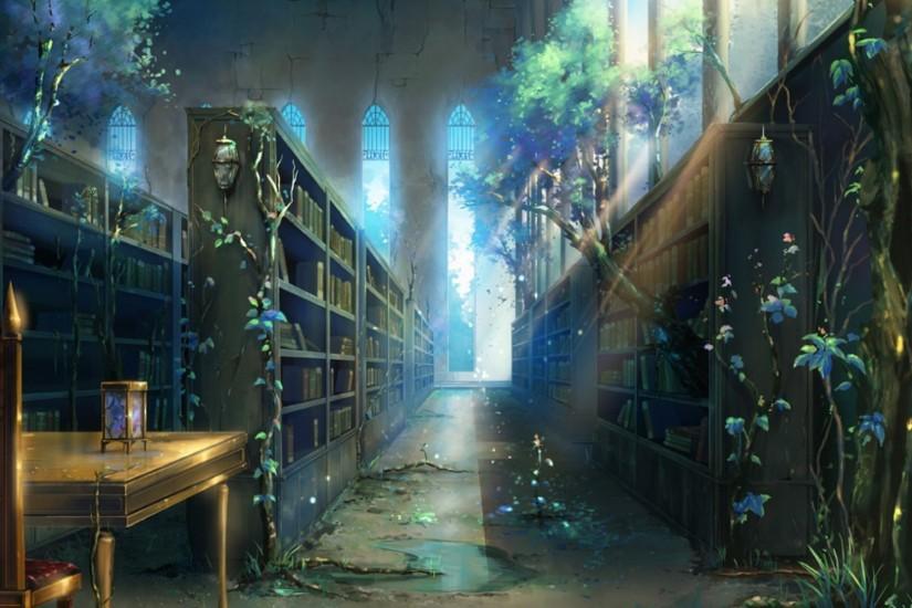 library books haunted chairs concept art artwork arches shelves .