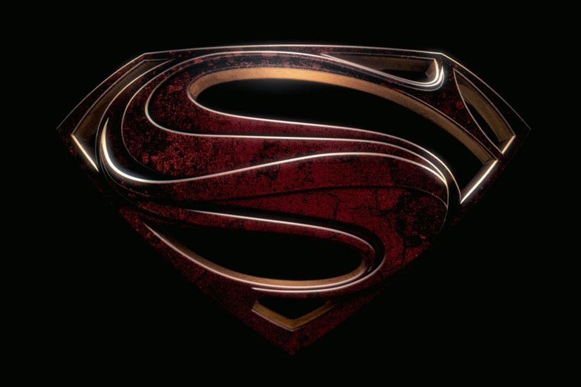 Superman Logo Man Of Steel Wallpaper Free Desktop