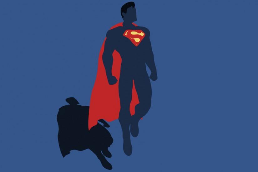 Superman with Logo HD Images Wallpaper