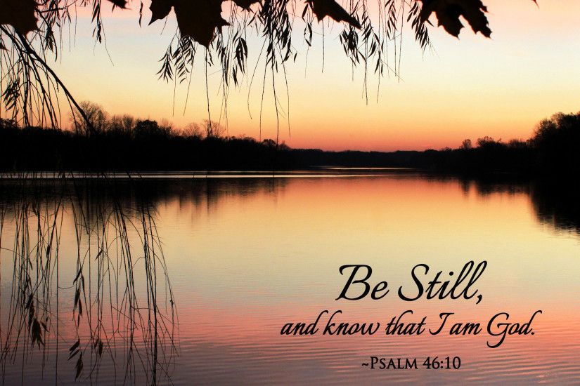 "Be Still" - Free 8x10 Picture Â· "
