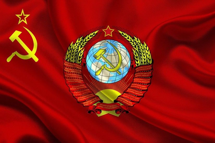 flag soviet union coat of arms soviet union